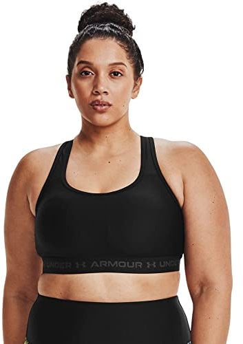 Under Armour Women's Crossback Mid Bra& Shirt