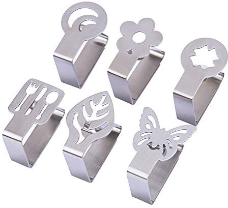 MICGEEK Tischdeckenklammer Tischdeckenhalter Tischklammern Tischdeckenklammern für Draußen Tischtuchklammer Tischdecken Klammern Tischtuchklammern Tischklammer Tischdecke Klemmen