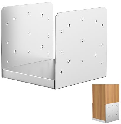 Post Base 20,3 x 20,3 cm Post Anchor 1 pz Base regolabile in acciaio inox calcestruzzo Post ancoraggio per padiglione ponte ringhiera supporto decorativo piastra di ancoraggio