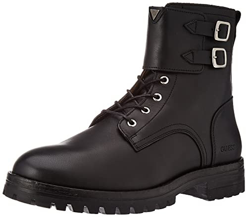 Guess Vigo, Stivali alla Moda Uomo, Black, 43 EU