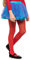 OVISSA Collant da Balletto per Ragazze Collant Scolastici per Bambine Resistenti con Piedi Morbidi Uniformi Scolastiche Danza Sport 50 den con Microfibra, Rosso 9-10 Anni