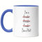 Hey!Print I'm A Pilot Tasse Blau Pilot Flugzeug Helikopter Aviator Geschenkidee für Flieger