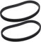 SG Store 2Pcs Vacuum Cleaner Drive Belt Replacement Compatible with Shark NV700UK Rubber Black Closed Loop Accessories Black 228mm