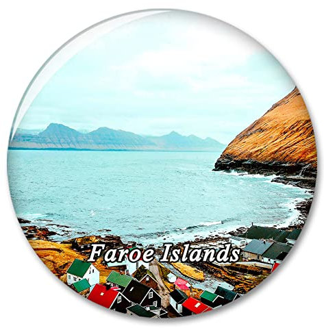 Färöer Inseln Kühlschrank Kühlschrank Magnet Deko Magnet Aufkleber Reise Souvenir Sammlung Tourist Stadt Geschenk Whiteboard Küche