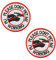 Zcketo 2 Packs Tactical Service Dog Please Don't Pet Me I'm Working Dog Vests/Harnesses Emblem Embroidered Fastener Hook & Loop Dog Patch for Working Dogs and Emotional Support Ainmals