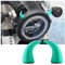 JNNJ 2Pcs Auto-Lenkrad Teufel Horn Dekoration Ornamente, Automotive Devil Horns Helm Für Auto, 3D Imp Devil Horn Auto Innenraum Dekoration Aufkleber(Grün)