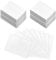 Homgaty 300 Pcs Standard Card Sleeves, Clear Deck Protectors Card Protector Sleeves for Pokemon,Trading Card,Magic (White)