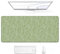 Auhoahsil Grand tapis de souris de jeu XXL, tissu micro-tissé de qualité supérieure, tapis de souris antidérapant, pour joueur, bureau et maison, 88,9 x 38,1 cm, fleurs vertes