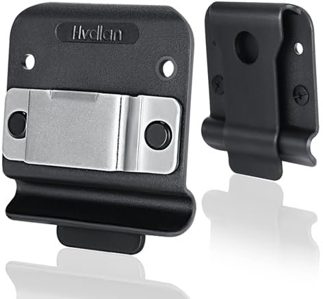 (2 Packungen) Maßbandhalter, Maßbandhalter für Gürtel, Bohrerholster, Werkzeuggürtel mit Gürtelclip, geeignet für Maßband, Schlagschrauber jedes Bandholster mit einem Clip.