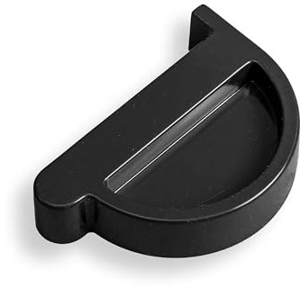 4Home&Garden | Einzelteile Dachrinnensystem 60 mm Typ250 Fallrohr DN 60 | Halbrundrinne Kunststoff PVC Anthrazit | Verbinder Stutzen Rinnenhalter (Endkappe Rechts)
