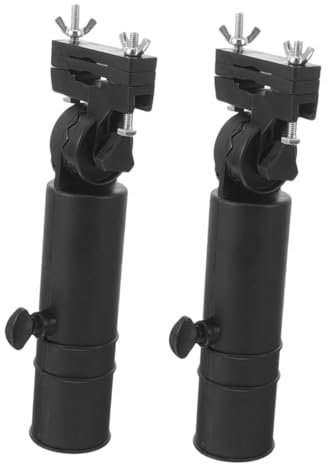 GAROZATION 2stücke Schirmhalter Für Golftrolleys Schirmständer Für Golfwagen Schirmstütze Für Golfwagen Verstellbarer Schirmclip Schirmhalter Für Für Golf-pushcarts Für Golf-pushcarts Für Gol