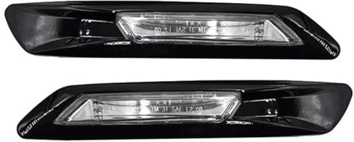 2 Stück Seiten Markierung Licht Licht 63137154169 63137154170 Für BMW F10 F11 F18 550I 535I 528I Sedan 2011-2013-Black