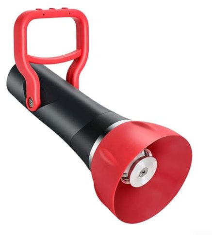 Eawfgtuw Robuste industrielle Sprühschlauchdüse, verstellbares Hochdruck-Reinigungswerkzeug für Garten und Industrie, Zinklegierung, 250 PSI bewertet, bequemer Griff