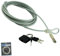 Home Garden Online 3M Steel Security Cable And Lock (Pack of 1)