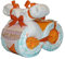 Windeltorte | MINI-Windelmotorrad (orange) | Windelgeschenk neutral