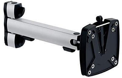 Novus Dahle 962+0119+001 Monitorhalterung, Metall, Silber/antrazit, 32,5 x 12 x 3 cm