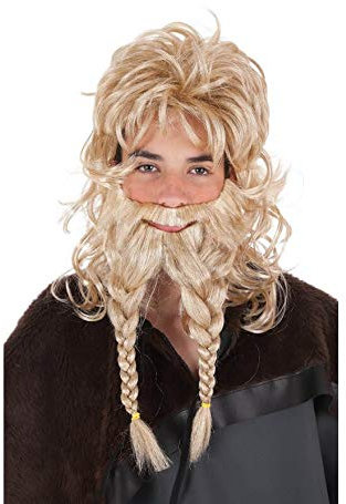 LLOPIS - Perücke und Wikingerbart