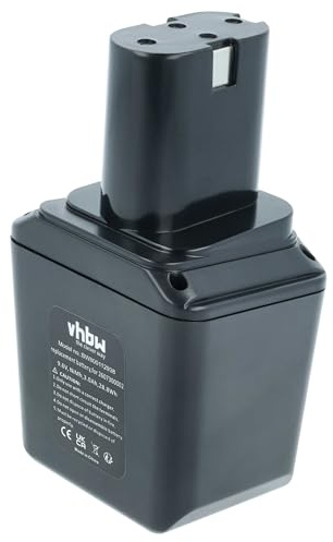 vhbw Akku kompatibel mit Bosch GSR-Serie 1. Generation Werkzeug (3000 mAh, NiMH, 9,6 V)