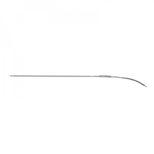 HORZE Lightweight Dressage Whip with Bling and Leather Grip Handle - Grey - 44 in