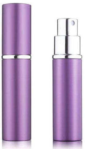5starwarehouse® Refillable Perfume Atomiser Atomizer Aftershave Travel Spray Miniature Bottle 6ml (Purple)