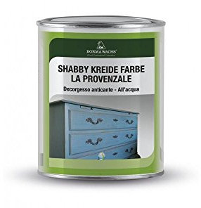 Shabby Chic - Pintura a la tiza mate para muebles, estilo vintage, 375 ml, rojo
