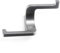 2 x SO-TECH® Garderobenhaken BILL exklusiver Kleiderhaken Jackenhaken Chrom matt (gross)