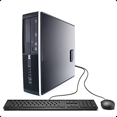 HP Elite 6300 SFF Small Form Factor Business Desktop Computer, Intel Quad-Core i7-3770 CPU fino a 3.9Ghz, 16GB RAM, 256GB SSD, DVD, USB 3.0, Windows 10 Professional (ricondizionato)