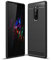 Cruzerlite für Sony Xperia 1 hülle, Kohlefaser Textur Design Abdeckung Anti-Scratch Stoßdämpfung Schutzhülle für Sony Xperia 1 Case (Black)