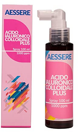 Acido Ialuronico Colloidale Plus Spray 100 ml 1000 ppm