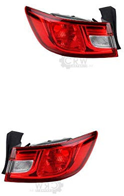 Rückleuchte Heckleuchte Set links & rechts rot P21/5W PY21W ohne Lampenträger für Model Clio IV BH_