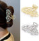Runmi Pinze per Capelli in Metallo 2 Pezzi Farfalla Mollettoni Artiglio per Capelli Grande Capelli Clip Accessori Capelli per donne e ragazze