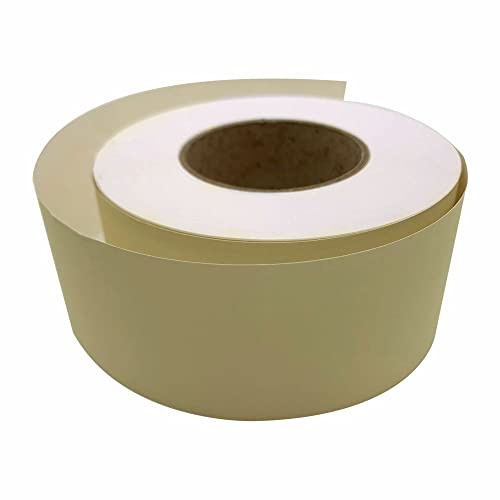 3 Ace Crafts Straight Edge Paper Border Roll (Soft Cream) 48mm x 50 Meters, Jumbo, for Drawing, Painting, Sketches, Backdrop, Schools, Office, Nurseries, College, Artists, Poster, Notice Boards