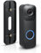 Wasserstein bohrfreie Wandhalterung, kompatibel mit Blink Video Doorbell - Wandhalterung/Halterung für das drahtlose Sicherheitssystem von Blink (Schwarz)
