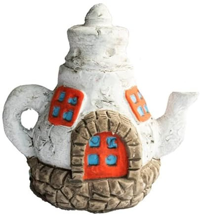 PC Industries Ltd Rowan Secret Fairy Garden Teapot House Decorative Ornament Secret Gift