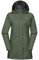 Little Donkey Andy Lange wasserdichte Regenjacke für Damen, leichte Outdoor-Windbreaker Regenmantel für Wandern, Reisen Armeegrün XL