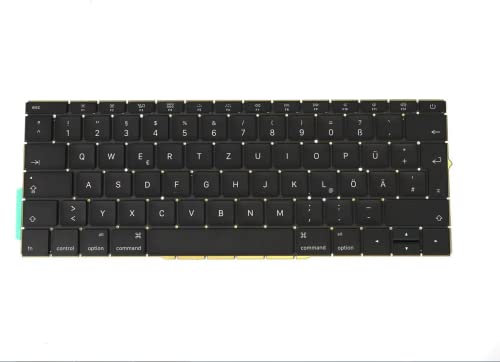 ICTION Neue Tastatur GR Germany Layout Ersatz für MacBook Pro 13 Zoll A1708 Tastatur Ende 2016 Mitte 2017 Jahr