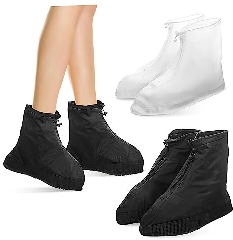 Toddmomy 2 Pz Copri stivali da pioggia trasparente xxl nero xxl maniche delle scarpe pioggia copertura per scarpe corsa copriscarpe impermeabili copriscarpe antipioggia cavalcare protettore