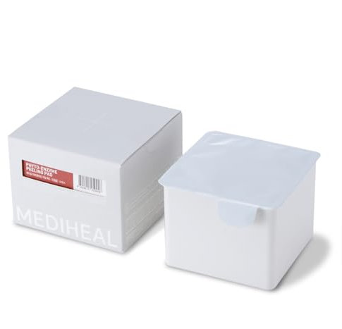 (Nur Nachfüllen) Mediheal Phyto Enzym Peeling Pad (90 Pads) - Porenstraffende Pads zur Talgkontrolle - Veganes Mullpad
