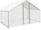 MaxxPet Hühnerstall Winterfest - Voliere Hühner Outdoor - 3x2x2m - Hühnerhaus und Hühnergehege - Freilaufgehege Hühner Garten - Chicken Coop - Hochwertig Metall