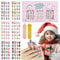 144Pcs Kids Press on Nails Children Girls Press on Short Artificial Fake Nails No fading Stable Quick Stick on Cute Pre Glue Full Cover Acrylic Nail Tip Kit Gift Kids Nail Decoration (Ice Cream)