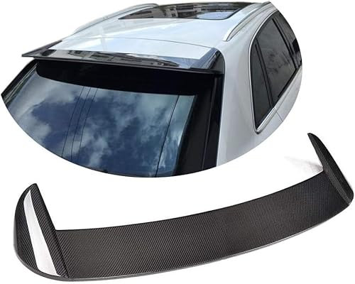 Auto Kofferraum Heck Spoiler für Audi Q3 Sport 8U 2012-2017,Kohlefaser Spoiler Heckspoiler Heckflügel Car Tuning Kofferraumspoiler Heckflügel Außen Styling Zubehör