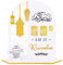 SelfTek Ramadan Kalender, 30 Tage Bis Eid Acryl Ramadan Mubarak Countdown Kalender, DIY Ramadan Dekorationen Eid Mubarak Kalender, Eid-Dekorationen, Geschenke für Party, Zuhause, Ramadan-Ornament