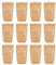 BOFUNX 12pcs Ostertüten Geschenktüten Set - Frohe Ostern Kraftpapiertüten mit 12pcs Mini-Holzklämmerchen zum Verpacken von Geschenken für Kinder und Erwachsene