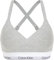 Calvin Klein Reggiseno a Bralette Donna Lift Elasticizzato, Grigio (Grey Heather), M