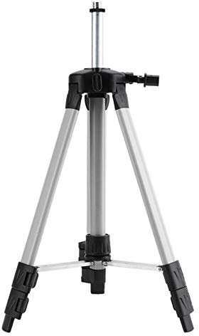 Stativ, Verstellbares Laserstativ, 1,2M/1,5M Stativ Laser, Aluminiumstativ Für Kreuzlinienlaser, 1/4-20 Gewindeadapte, Laser Halterung, Wasserwaage-Stativ (1,2M)