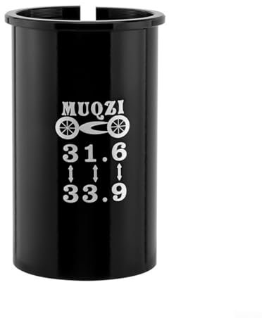 Adaptateur réducteur de tige de selle de vélo en alliage d'aluminium (31,6 à 33,9)