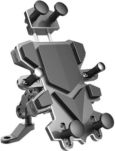 Soporte Movil Moto para BMW F 800 GS Adventure 2016 2017, 360° Rotación Desmontable Soporte Moto Movil Antivibración Impermeable Soporte Movil Bicicleta Accesorios Motos