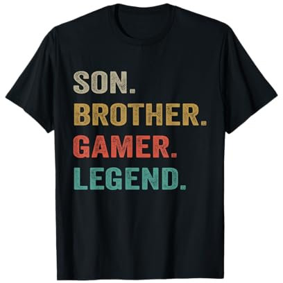 Gaming Gifts For Teenage Boys 8-16 Year Old Birthday Gamer T-Shirt