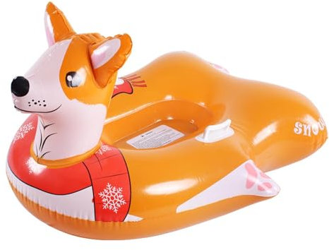 Tube de Neige Gonflable Sled Gonflable pour l'hiver Toboggan à L'extérieur