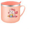 Stainless Steel Straw Cup for Kids 250ML with Double Layer Design for Milk and Juice (Pink)